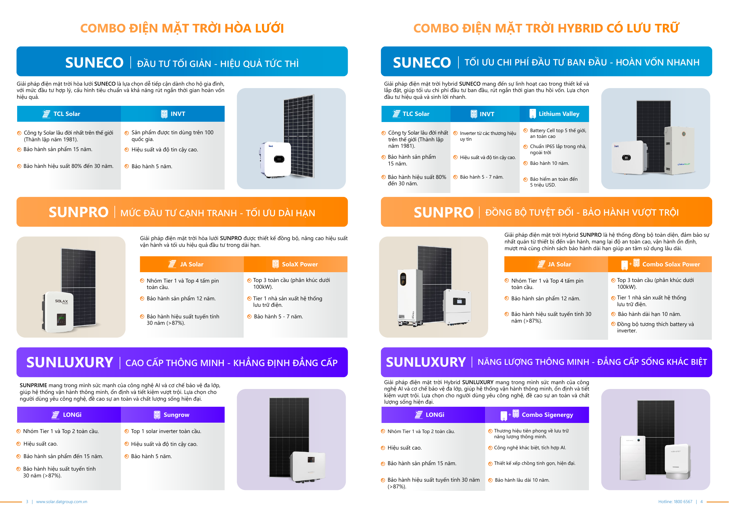 Trang 3 — Brochure đầu tư điện mặt trời cùng DAT Universal